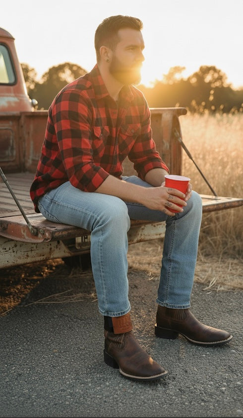 boot straps for cowboy boots